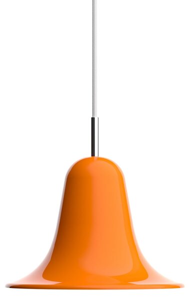 Verpan VERPAN viseča svetilka Pantop, oranžna, Ø 23 cm, kovina, E14, zatemnjen, Oranžna, Dnevna soba / jedilnica, Kovina, Dizajn
