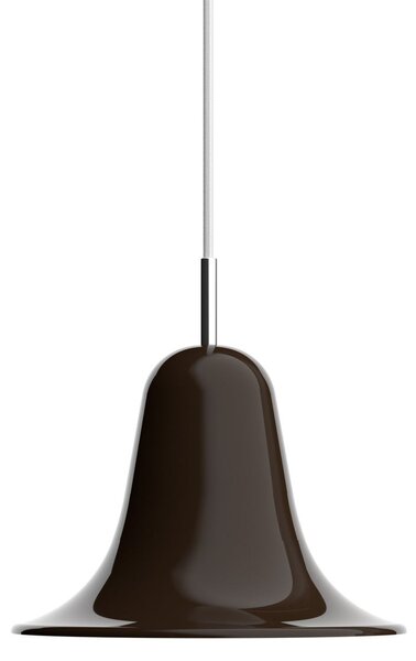 Verpan VERPAN viseča svetilka Pantop, rjava, Ø 23 cm, kovina, E14, zatemnjen, Rjava / rjasta, Dnevna soba / jedilnica, Kovina, Dizajn