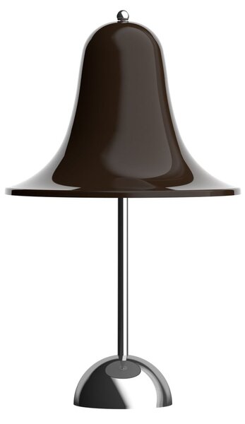 Verpan VERPAN LED-akumulatorska namizna svetilka Pantop, rjava, višina 30 cm, IP44, zatemnjen, Rjava / rjasta, Dnevna soba / jedilnica, Plastika, Dizajn