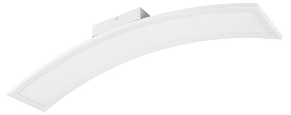 Reality Leuchten LED stropna svetilka Sigma, bela, 3.000 K, 2.600 lm, kovina, zatemnjen, Bela, Dnevna soba / jedilnica, Kovina, Sodobni