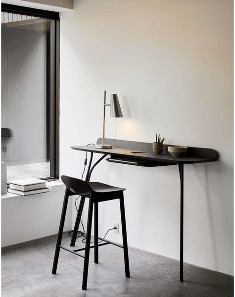 WoudWoud - Tree Console Table High Charcoal Black Woud