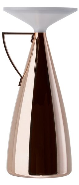 Kartell LED-akumulatorska namizna svetilka Camomille, bakrena barva, dim., zatemnjen, Bakrena, Dnevna soba / jedilnica, Plastika, Dizajn