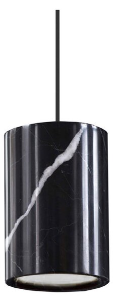 Terence Woodgate - Solid Obesek Svetilka Cylinder Nero Marquina Marmor Terence Lesgate