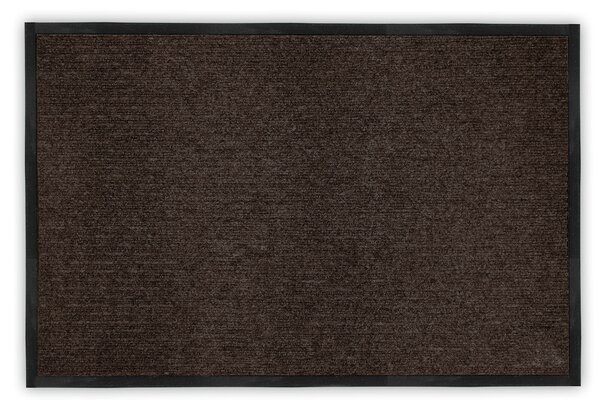 JAKS Rjav predpražnik za vhod 60 x 90 cm