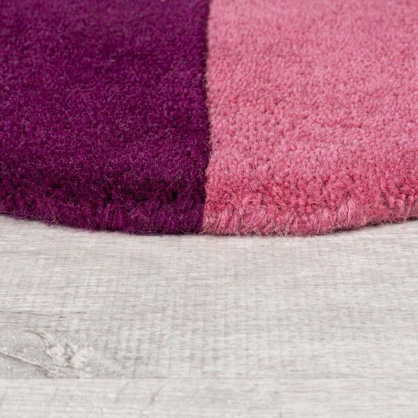 Bež ročno tkana volnena preproga 160x230 cm Mia Textured Scallop – Flair Rugs