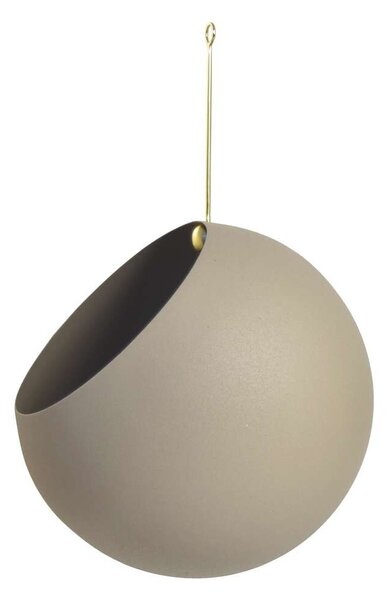 AYTMAYTM - Globe Hanging Flowerpot Ø21 Taupe AYTM