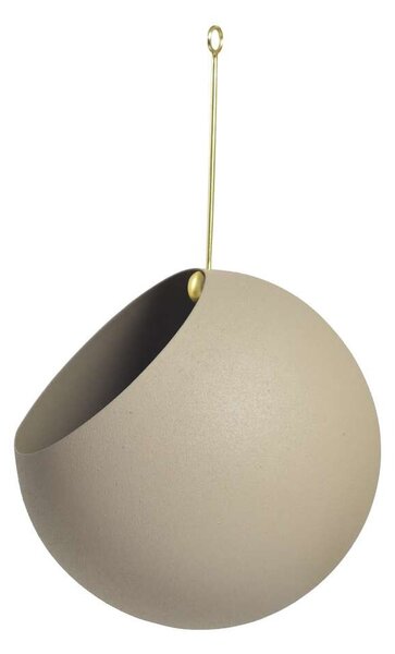 AYTMAYTM - Globe Hanging Flowerpot Ø17 Taupe AYTM