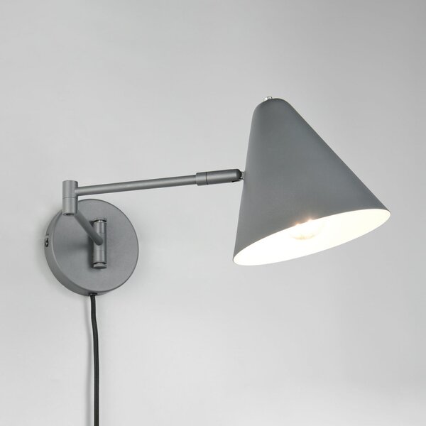 Trio Lighting Stenna svetilka Cosima, antracitna, izstop 54 cm, kovina, Črna, Dnevna soba / jedilnica, Kovina, Sodobni