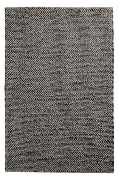 WoudWoud - Tact Rug 90x140 Anthracite Grey Woud