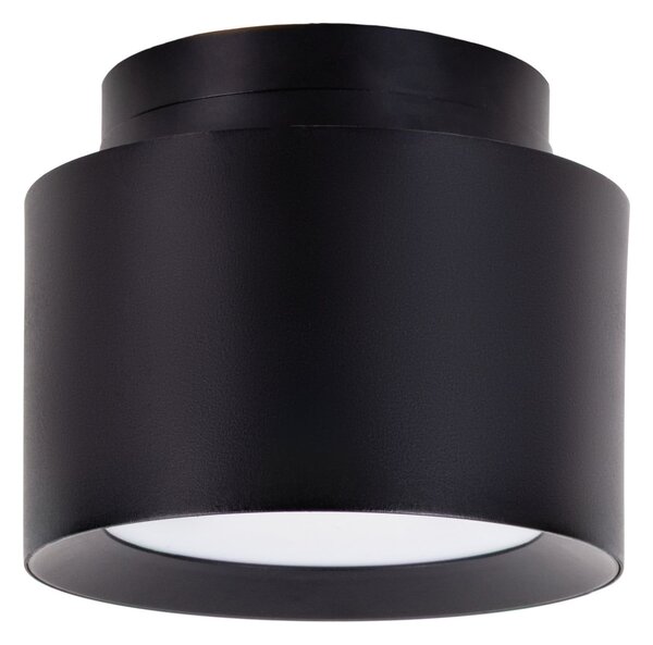 Näve LED stropni reflektor Trimes, Ø 11,5 cm, črn, CCT, stopnjevalno zatemnitven, zatemnjen, Črna, Dnevna soba / jedilnica, Plastika