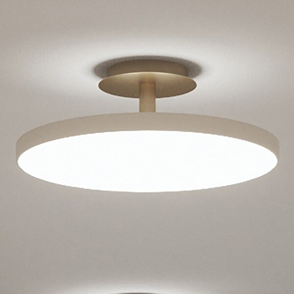 UMAGE LED stropna svetilka Asteria UP PLUS, biserno bela, Ø 43 cm CCT, zatemnjen, Bež, Dnevna soba / jedilnica, Kovina, Dizajn