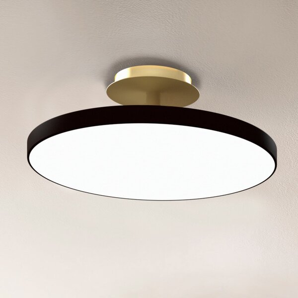 UMAGE LED stropna svetilka Asteria UP PLUS, črna, Ø 31 cm, CCT, zatemnjen, Črna, Dnevna soba / jedilnica, Kovina, Dizajn
