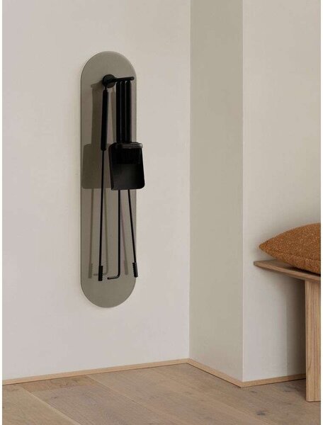 BlomusBlomus - Ashi Fireplace Tool Komplet Wall Mounted 5 ks. Črna Blomus