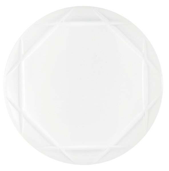 F.A.N. Europe LED stropna svetilka Elixir, Ø 40 cm, bela, plastika, CCT, Bela, Dnevna soba / jedilnica, Plastika, Sodobni