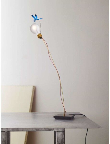 Ingo MaurerIngo Maurer - I Ricchi Poveri Bzzzz Table Lamp Blue Ingo Maurer