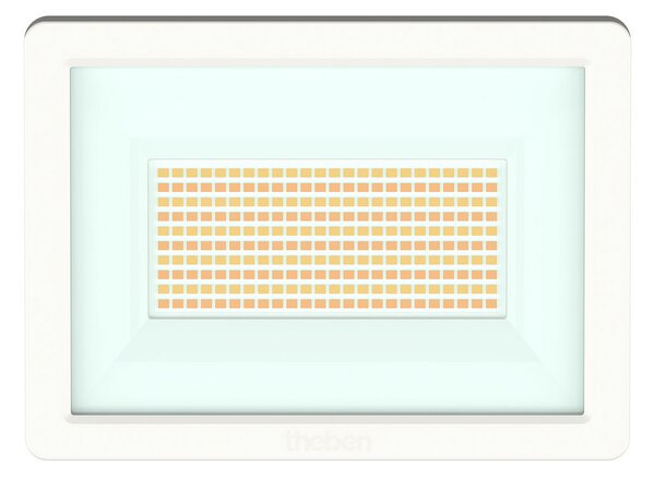 Theben LED-zunanji stenski reflektor theLeda B50 dual, bel, IP65, Bela, Kovina, Stenski reflektor