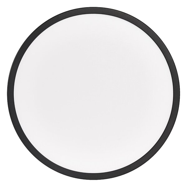 OSRAM SMART+ WiFi ORBIS ULTRA SLIM BACKLIGHT črn 40 RGBW, Črna, Dnevna soba / jedilnica, Plastika, Sodobni