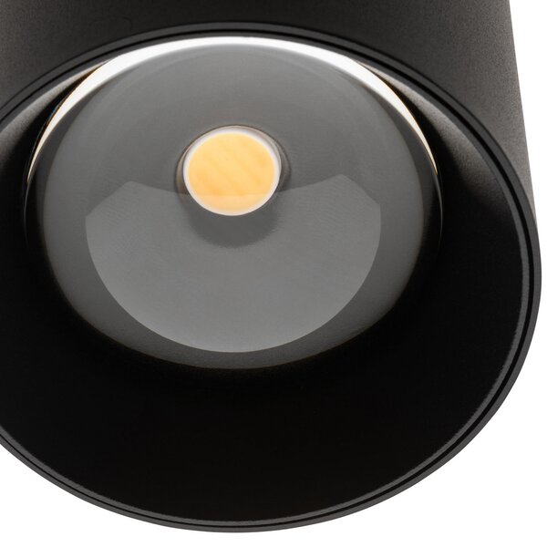 LCD LED zunanja stropna svetilka 5173, črna, 9 cm, kovina, IP54 CCT, Črna, Kovina, Sodobni