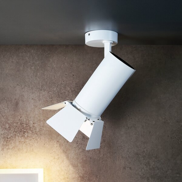 Deko-Light LED stropni reflektor Lucea 6, bel, aluminij, 2700 K, zatemnjen, Bela, Dnevna soba / jedilnica, Aluminij, Sodobni