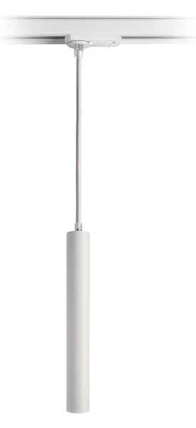 Deko-Light LED-visoka svetilka Slim 1-fazna tirnica, bela, aluminij, 5 W, 2700 K, zatemnjen, Bela, Dnevna soba / jedilnica, Aluminij, Sodobni