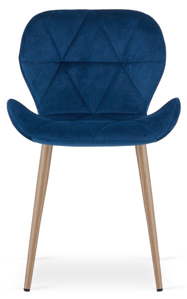 Jedilni stol MANGO VELVET, moder