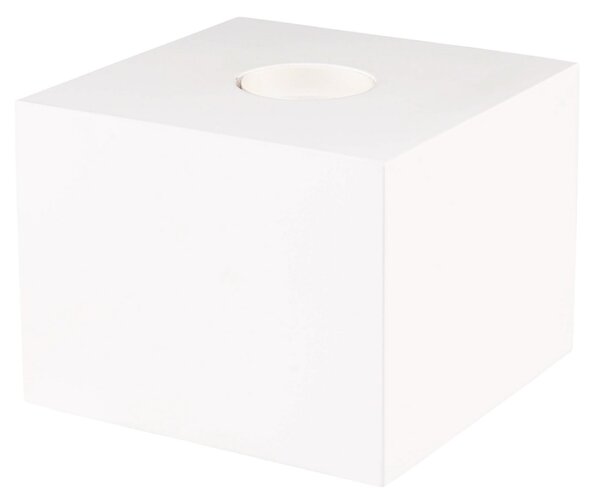 SEGULA Segula namizna svetilka Cozy, bela bukev, oblika kocke, E27, Bela, Dnevna soba / jedilnica, Les