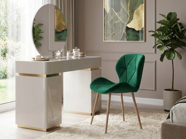 Jedilni stol MANGO VELVET, zelena
