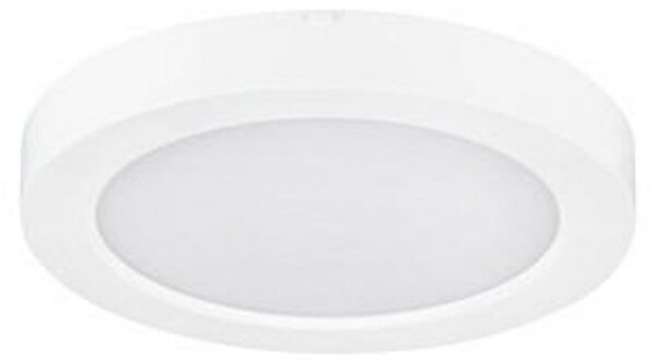 Sylvania LED stropna svetilka START 5v1, bela, Ø 17 cm, CCT, z možnostjo zatemnitve, zatemnjen, Bela, Hodnik, Plastika