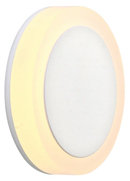 BOPP Bopp LED-stropna vgradna svetilka One, bela, Ø 9 cm, zatemnjen, Bela, Dnevna soba / jedilnica, Aluminij, Sodobni, Vgreznjeni strop