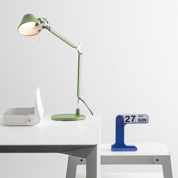 Artemide namizna svetilka Tolomeo Micro, zelena, Zelena, Študija / pisarna, Kovina, Dizajn