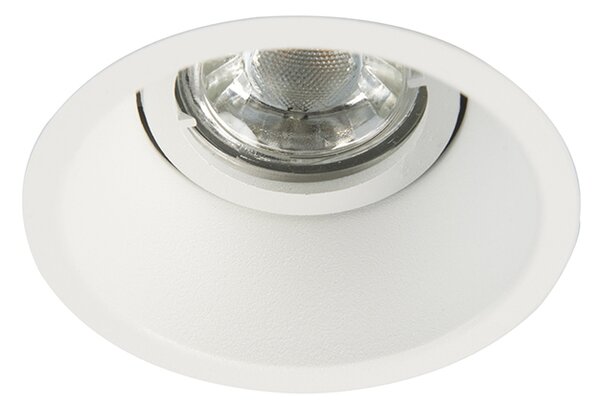 Pametni vgradni reflektor bel vklj. WiFi GU10 nastavljiv - Alloy