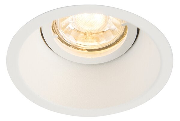 Pametni vgradni reflektor bel vklj. WiFi GU10 nastavljiv - Alloy