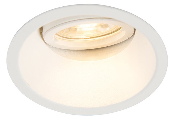 Pametni vgradni reflektor bel vklj. WiFi GU10 nastavljiv - Alloy