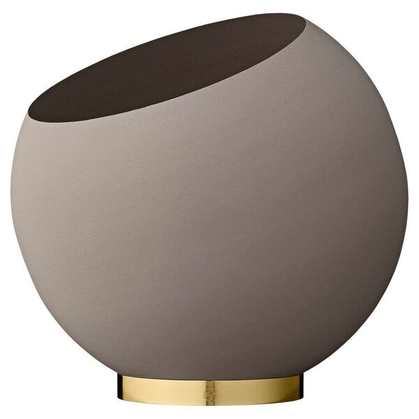 AYTMAYTM - Globe Flower Pot Ø37 Taupe AYTM