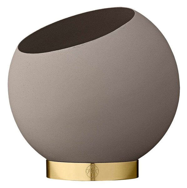 AYTM - Globe Flower Pot Ø17 Taupe AYTM