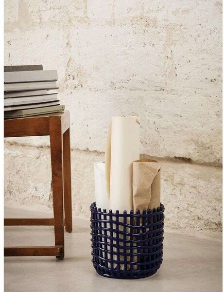 Ferm LIVINGferm LIVING - Keramika Basket Large Modra ferm LIVING