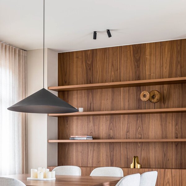Wever & Ducré Lighting WEVER DUCRÉ LED vgradni spot Ceno 1.0 bronasta 927 listna vzmet, Bronasta / starinska medenina, Dnevna soba / jedilnica, Sodobni