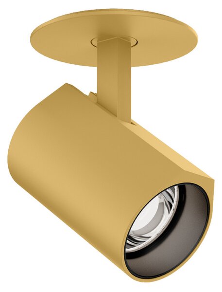 Wever & Ducré Lighting WEVER DUCRÉ LED vgradni spot Ceno 1.0 zlato 927 listna vzmet, Zlata / medeninasta, Dnevna soba / jedilnica, Sodobni