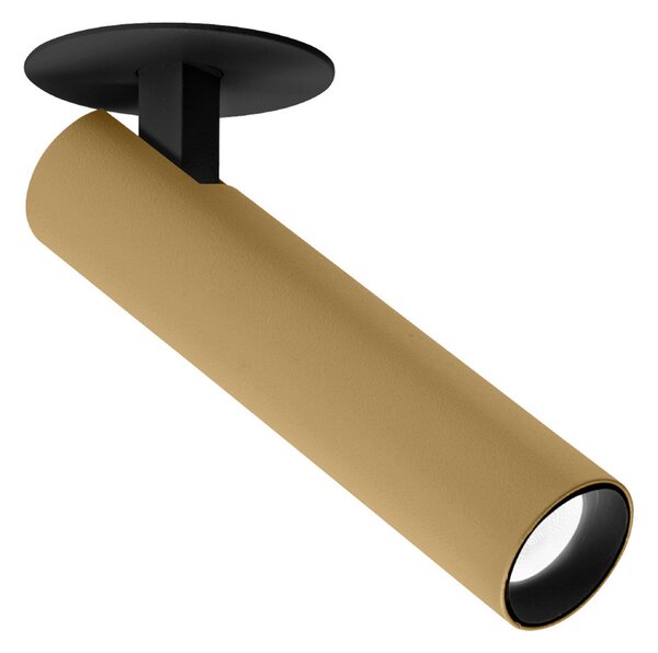 Wever & Ducré Lighting WEVER DUCRÉ LED-Spot Match 1.0 Polvgradna bež 2.700 K, Bež, Dnevna soba / jedilnica, Aluminij, Sodobni