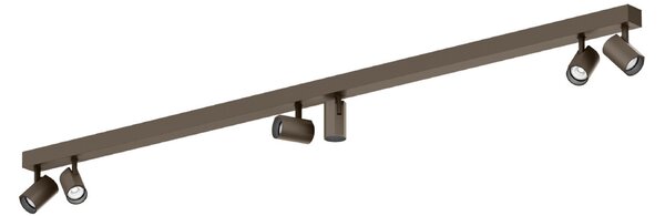 Wever & Ducré Lighting WEVER & DUCRÉ LED stropni reflektor Ceno 6.0, bronast, 2.700 K, zatemnjen, Bronasta / starinska medenina, Dnevna soba / jedilnica, Sodobni