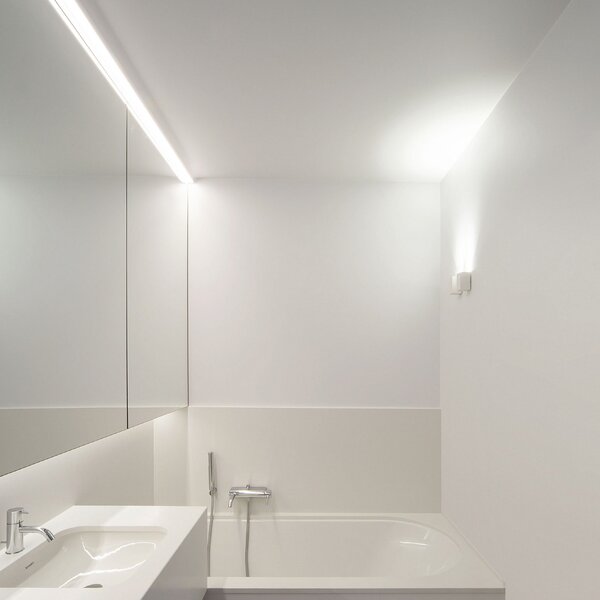Wever & Ducré Lighting WEVER DUCRÉ LED zunanja stenska svetilka Train 2.0 up/down bela 930, zatemnjen, Bela, Aluminij, Sodobni, Stenska kotna