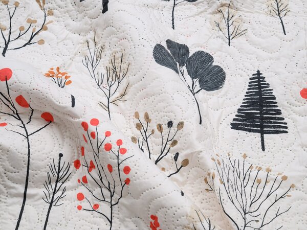 Pregrinjalo za posteljo NORDIC NATURE, barvno Dimenzije: 170 x 210 cm