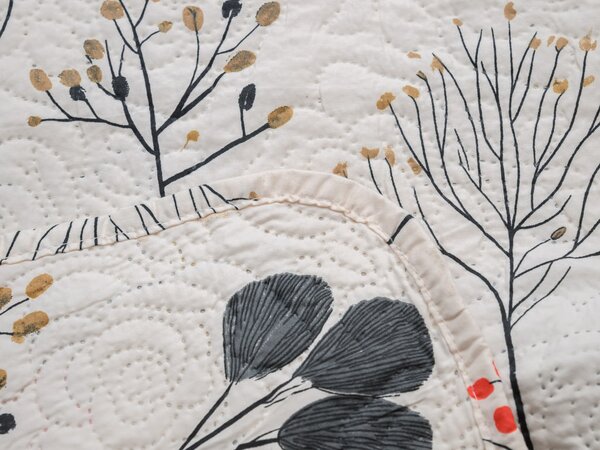 Pregrinjalo za posteljo NORDIC NATURE, barvno Dimenzije: 170 x 210 cm