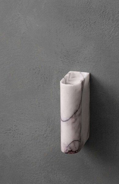 NorthernNorthern - Monolith Candle Holder Wall Mixed White Marble Northern