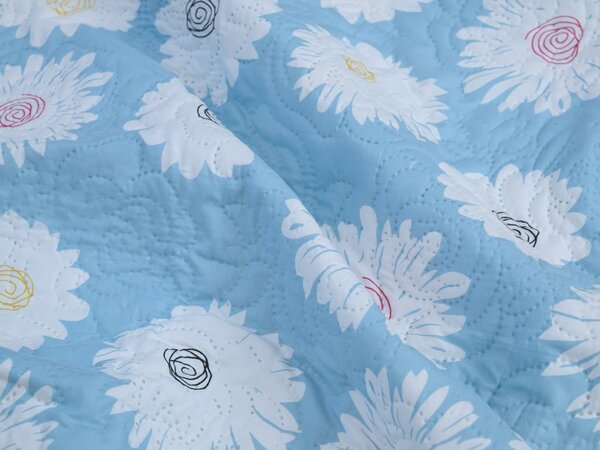 Pregrinjalo za posteljo FLORENCO, modro Dimenzije: 220 x 240 cm