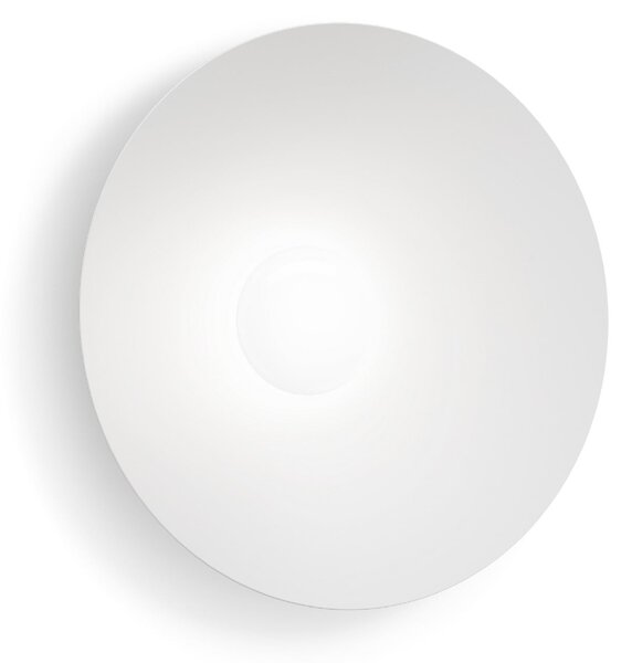 Wever & Ducré Lighting WEVER DUCRÉ LED stenska svetilka Clea 2.0 bela Ø 50 cm 2700 K, zatemnjen, Bela, Dnevna soba / jedilnica, Aluminij