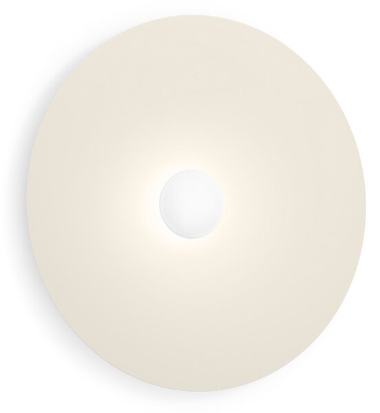 Wever & Ducré Lighting WEVER DUCRÉ LED stenska svetilka Clea 3.0 bež Ø 70 cm 2700 K, zatemnjen, Bež, Dnevna soba / jedilnica, Aluminij