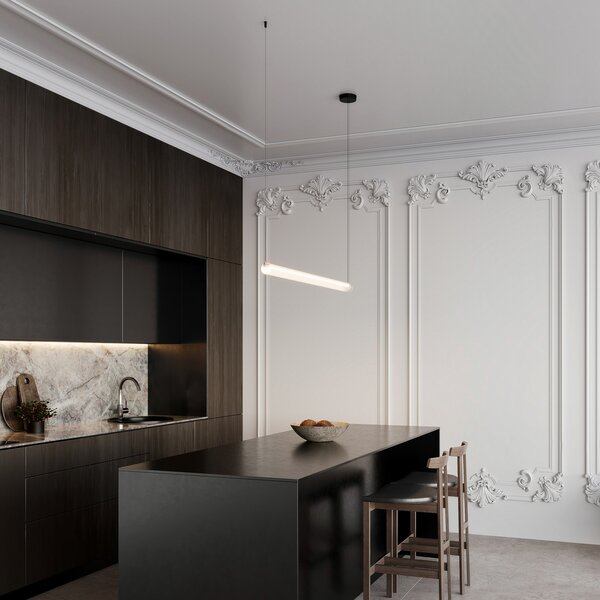Wever & Ducré Lighting WEVER DUCRÉ LED obesna svetilka Finelle 1.0 bež 2700K dim, zatemnjen, Bež, Dnevna soba / jedilnica, Steklo, Sodobni