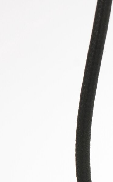 Steinhauer Namizna svetilka Stang, črna/rjava, višina 51 cm, pluta, Črna, Dnevna soba / jedilnica, Kovina, Sodobni