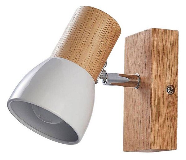 LindbyLindby - Thorin Stenska Svetilka Light Wood/White Lindby